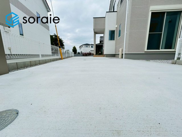 戸建 川越市藤木町の駐車場|4月10日撮影