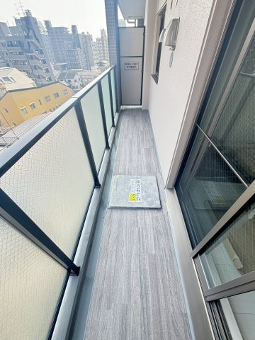グルーブ新神戸Ariaのバルコニー