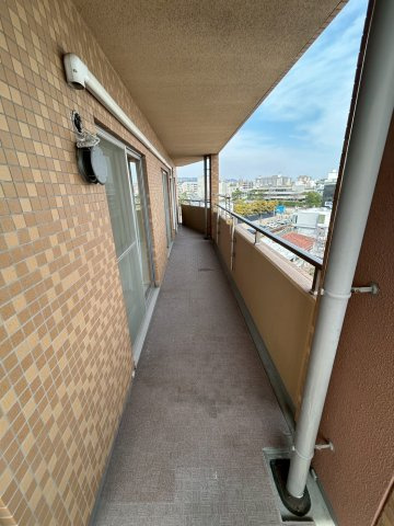 リーベスト芦屋川のバルコニー