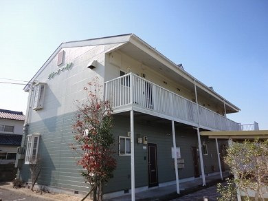 【外観】 | グリーンハイツ | 外観は落ち着いています