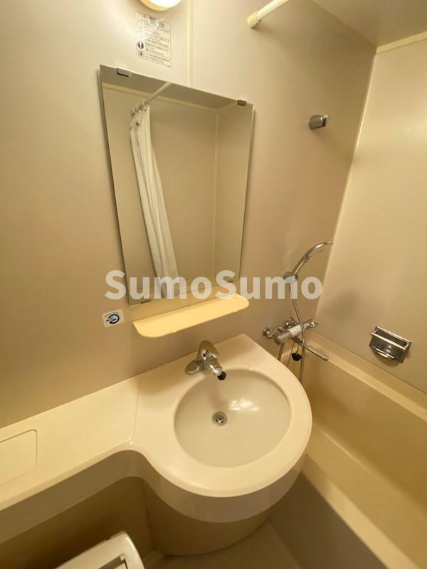 アルファコンフォート博多の洗面所