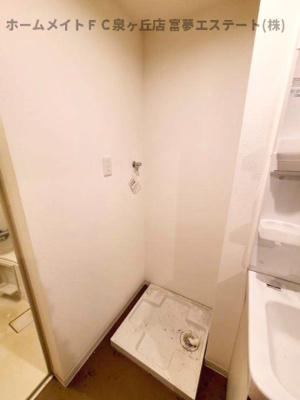 【その他】 | アンレーヴ羽衣 | 室内洗濯機置き場
※イメージ　同物件別号室の写真