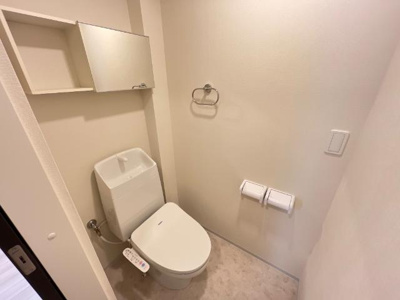 【トイレ】 | ウィステリアⅦ | シャワー付トイレ（イメージ）