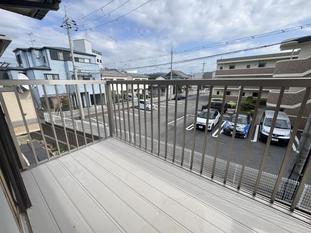 阪南市下出中古戸建のバルコニー