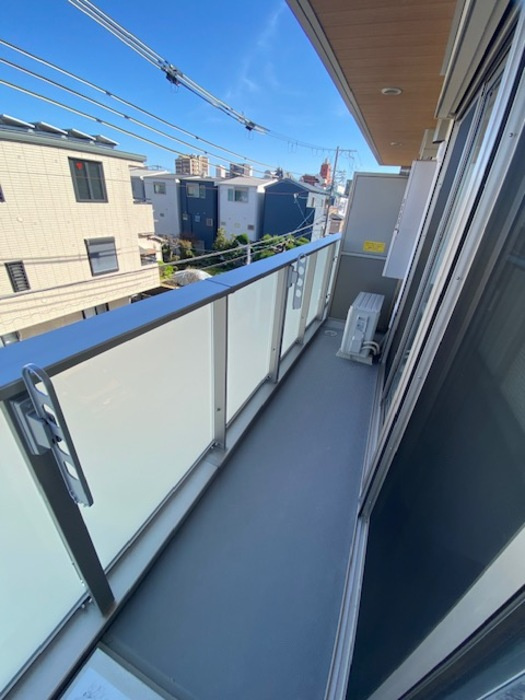 タカゼン文の里のバルコニー