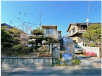 売中古戸建　中央区古人見町の前面道路含む現地写真