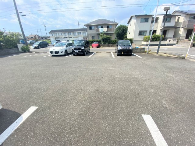 ハイツ江端の駐車場
