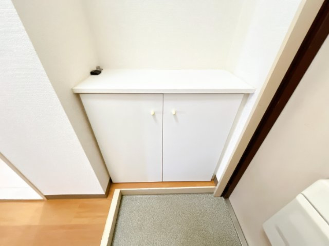 ハイツ江端の玄関|別部屋反転間取りのお写真となります。