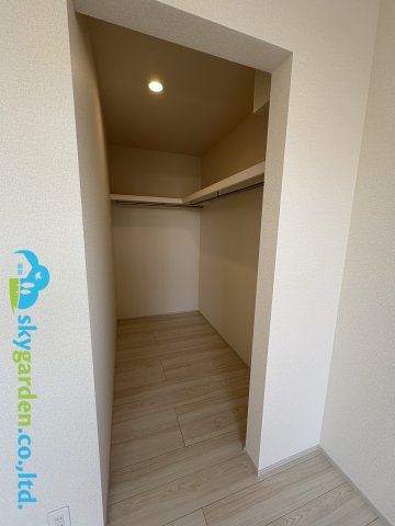 茅ヶ崎市堤２期　新築戸建　全１棟の収納|十分な収納スペースがあります