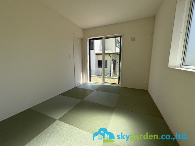 茅ヶ崎市堤２期　新築戸建　全１棟の和室|フローリングだけでなく、和室もあります