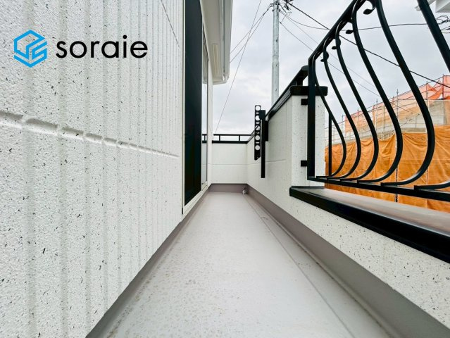 戸建 川越市藤木町のバルコニー|4月10日撮影