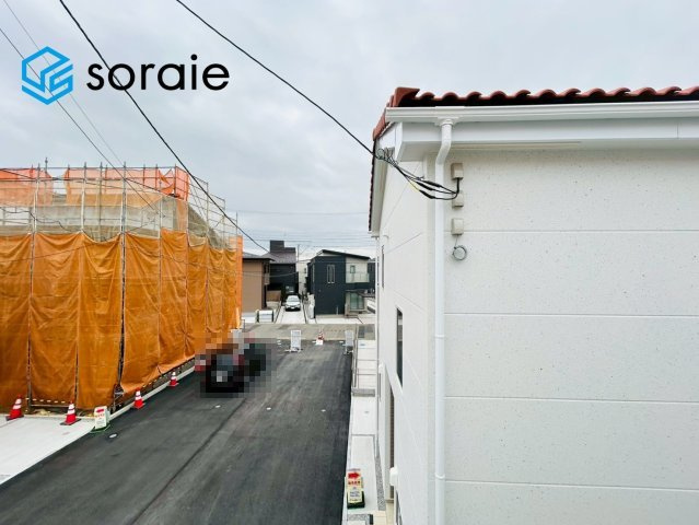 戸建 川越市藤木町の前面道路含む現地写真|4月10日撮影