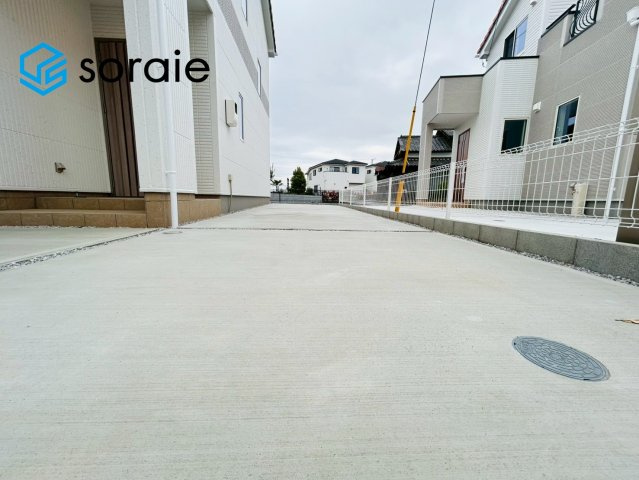 戸建 川越市藤木町の駐車場|4月10日撮影