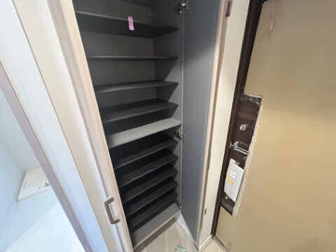 台東区竜泉２丁目の賃貸マンションのその他|シューズボックス・建設中