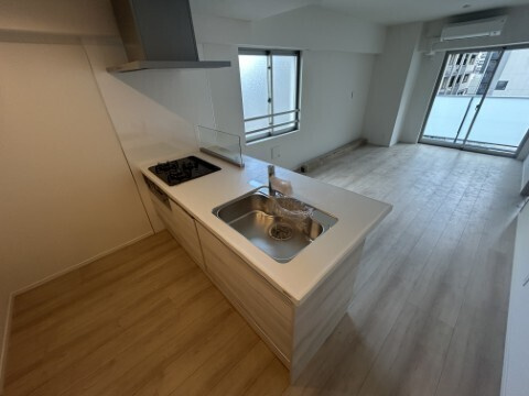 台東区竜泉２丁目の賃貸マンションのキッチン|建設中