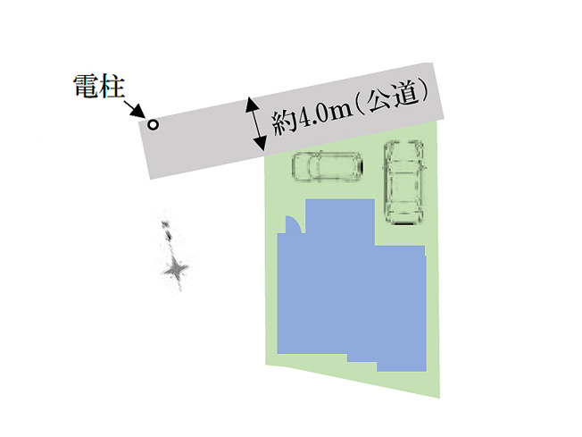 【区画図】 | 志木市柏町1丁目　新築一戸建住宅　全1棟　(志木本店) | カースペース2台可能（※車種による）。
