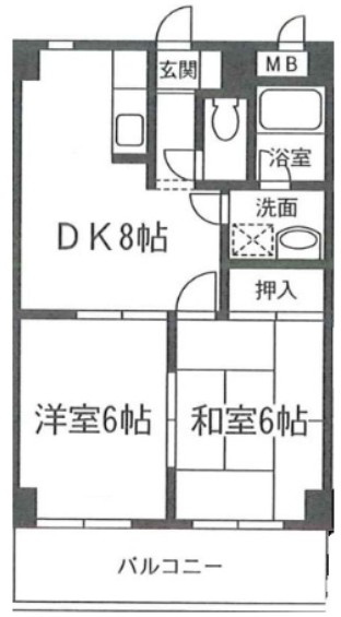 ※代表写真を使用しております。
※退去後に1LDKにリフォームの可能性あり。