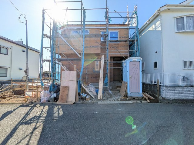 八王子市　めじろ台　新築一戸建ての外観|～めじろ台駅徒歩8分　住環境の整った新築一戸建て～