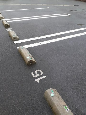 ルーベル鴨島Ｂの駐車場|駐車場があります