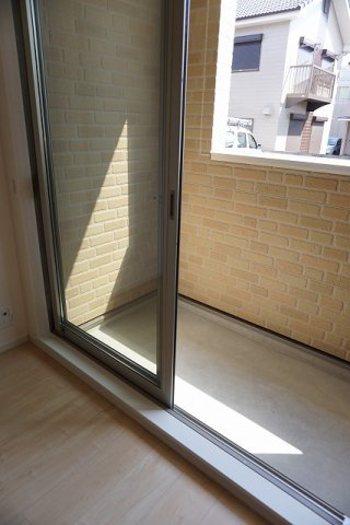アルカーサⅡのバルコニー|落ち着いた時間を過ごせるバルコニーです