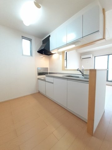 カーサ・セレーノＡのキッチン|使いやすいキッチンです