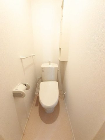 メゾンＴＡＫＥのトイレ|落ち着いたトイレです