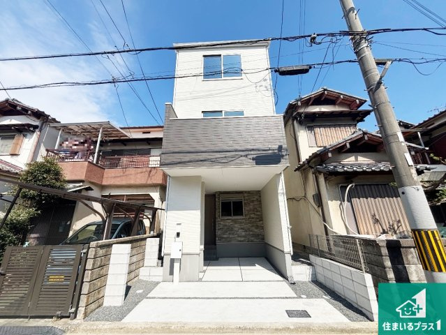 ♦堺市堺区石津町　第1期　新築一戸建ての外観|周辺は落ち着いた街並みの住宅地！子育てがしやすい住環境です！まだ未完成ですが、現地でしかわからない事もございます。是非一度ご覧ください。