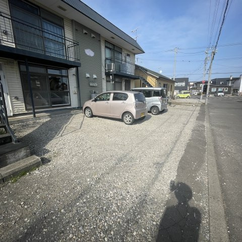 トキワハイツの駐車場