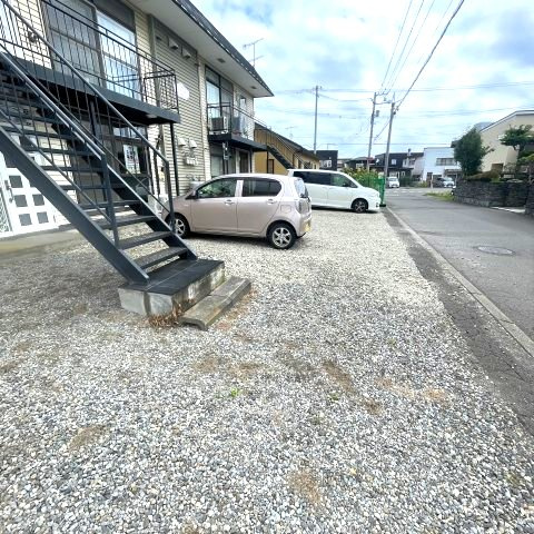 トキワハイツの駐車場
