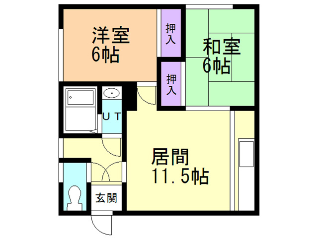 トキワハイツの間取り
