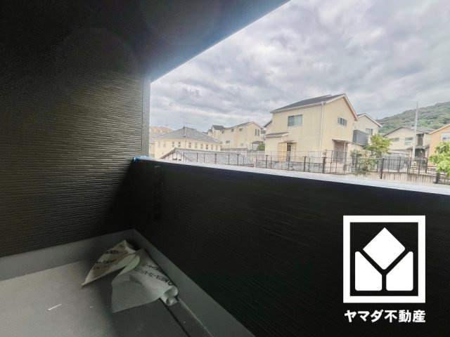 宇治市兎道池山　01期　2号棟のバルコニー|9月17日　現地写真更新
