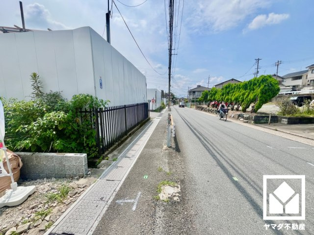 宇治市兎道池山　01期　2号棟の前面道路含む現地写真|6月30日　現地写真更新