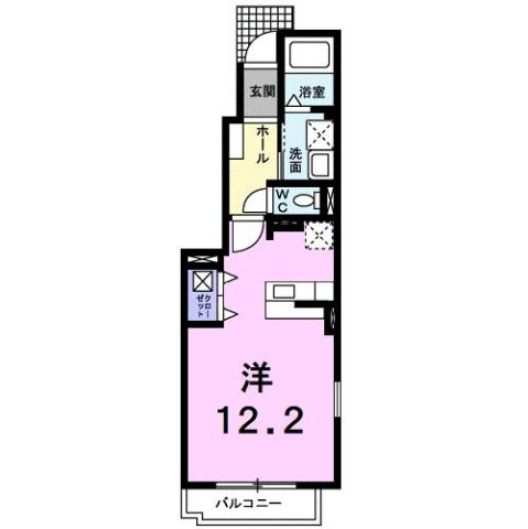 【間取り】 | ファイン　エクセレント　Ｋ