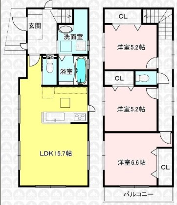 所沢市向陽町　全1棟　新築戸建