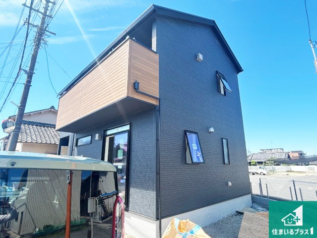岸和田市岡山町　第1期　新築一戸建ての外観|現在の進捗状況です！順調に作業進行中、完成が待ち遠しいです！詳細の間取り等、お気軽にお問い合わせください！