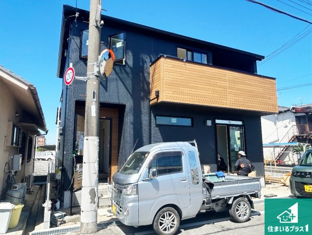 岸和田市岡山町　第1期　新築一戸建ての外観|現在建築中！落ち着いた街並みで新生活を始めることが出来そう！周辺の物件も併せてご紹介させて頂きます！