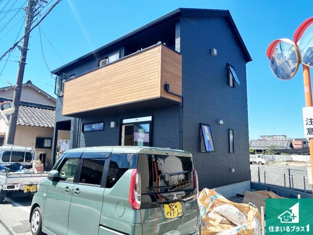 岸和田市岡山町　第1期　新築一戸建ての外観|現在建築中！落ち着いた街並みで新生活を始めることが出来そう！周辺の物件も併せてご紹介させて頂きます！