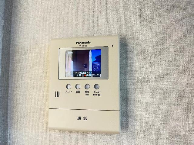 加古川市野口町野口のアパートのセキュリティ|カメラ付インターホン