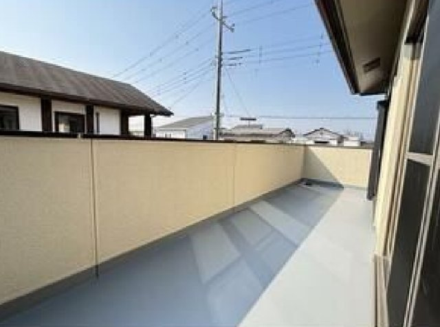 売戸建　小山市羽川のバルコニー