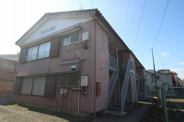 川崎市多摩区登戸のアパートの外観