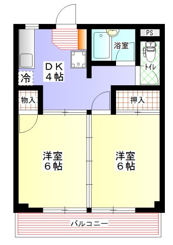 【間取り】 | ビバリーハウス西京