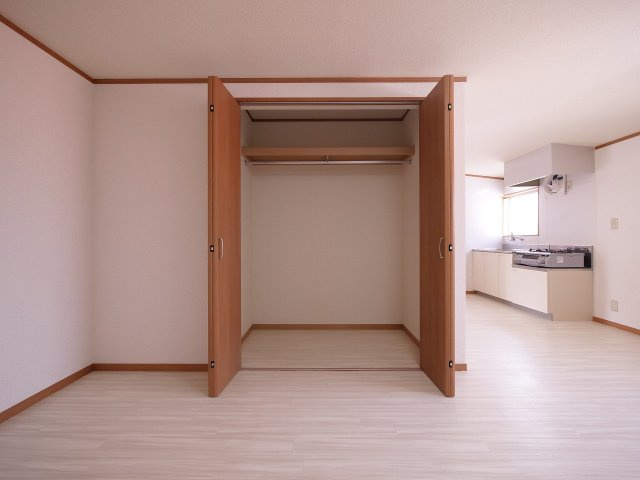 Thrive田町の収納|※写真は別の部屋のものです。