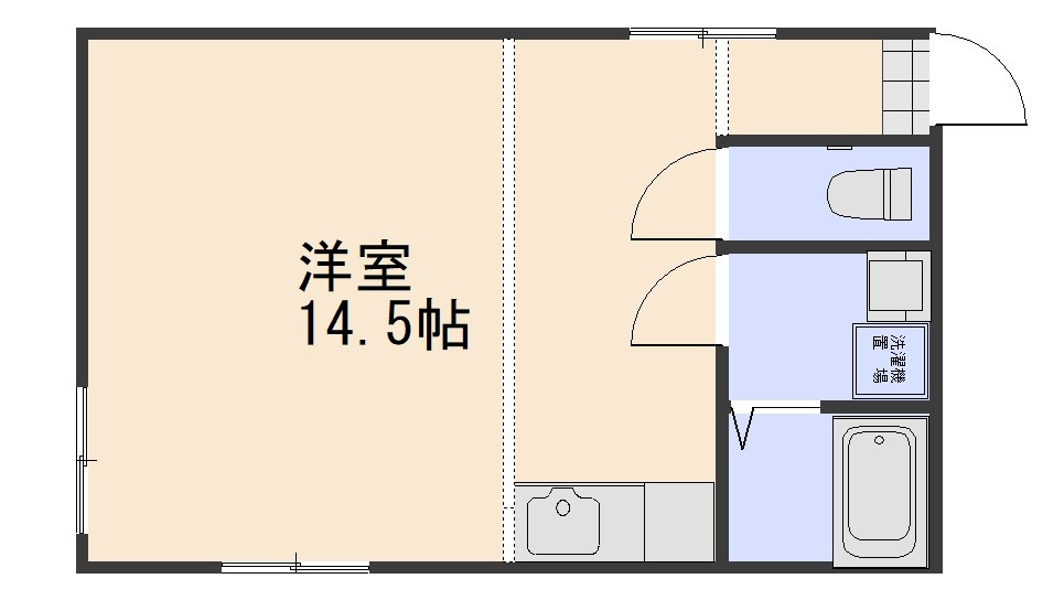 Thrive田町の間取り
