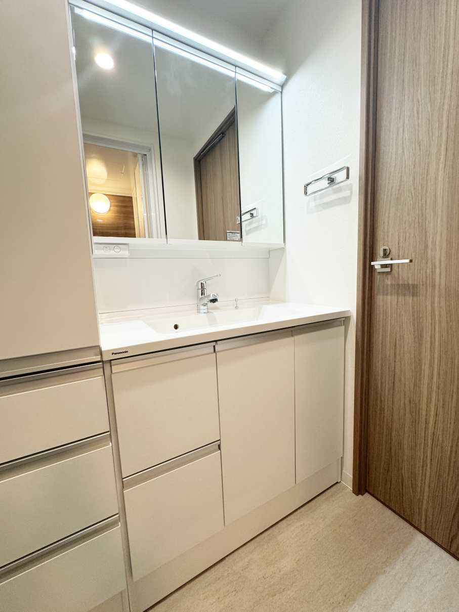 グランベルフォーシーズンズタワーの独立洗面台