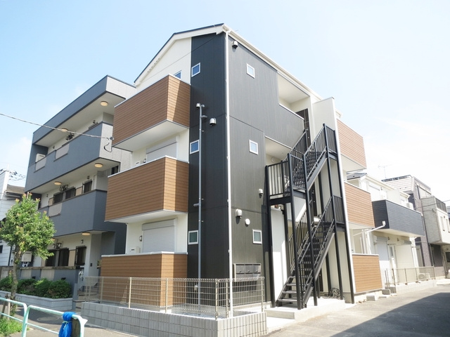 アパートメント新小岩Ａ棟の外観|新小岩駅徒歩11分☆全室角部屋物件！！