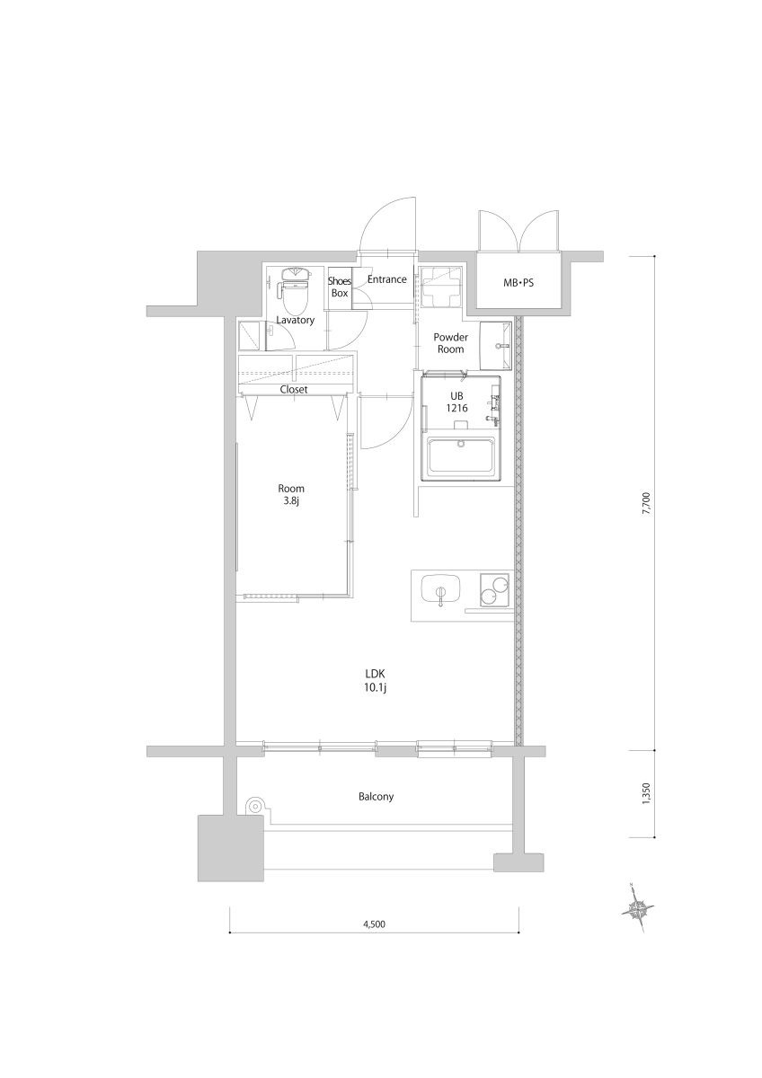 新品家具付きマンション住吉20(KaGood福岡)