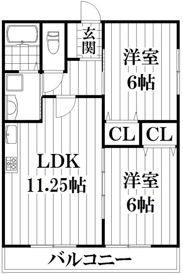【間取り】 | マノアクレール