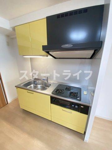 大阪市淀川区三国本町１丁目の賃貸マンションのキッチン