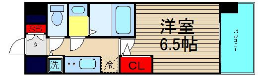 クリスタルグランツみなとシティの間取り