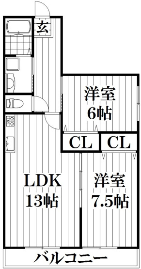 【間取り】 | マノアクレール
